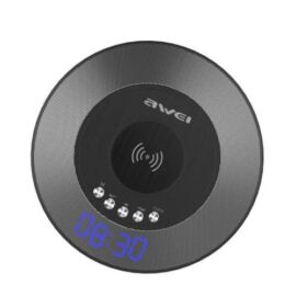 AWEI Y290 - Hordozható Bluetooth hangszóró + powerbank + vezetéknélküli telefontöltő