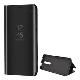 Xiaomi Redmi K20 / K20 Pro / Mi 9T / Mi 9T Pro, Oldalra nyíló tok, hívás mutatóval, Smart View Cover, fekete (utángyártott)