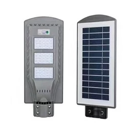 Utcai Napelemes 3-LED Paneles Lámpa Konzollal