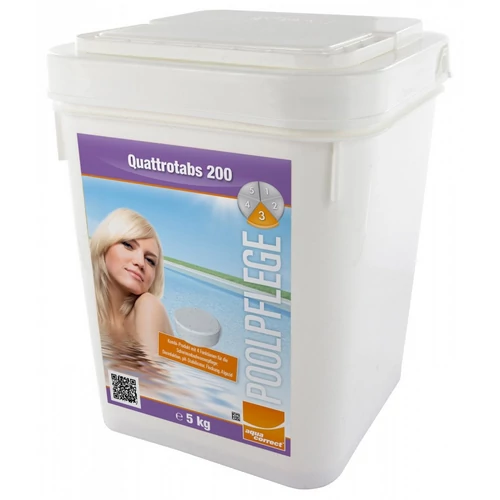 Aquacorrect Quattrotabs (200 gr) 5kg, 4in1 multi tabletta