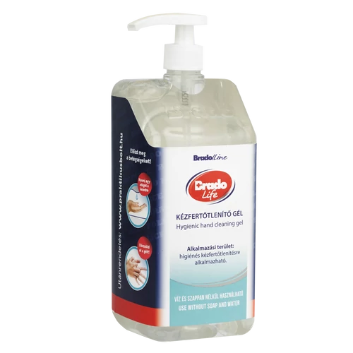 BRADOLIFE KÉZFERTŐTLENÍTŐ GÉL - 1500 ML