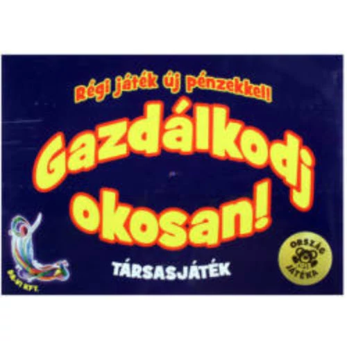 Gazdálkodj okosan társasjáték, 8 éves kortól, 36x25 cm doboz