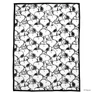 Kép 3/7 - PEANUTS takaró Snoopy allover 130x170cm