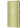 Kép 4/4 - Apple iPhone 11 Pro Max, Oldalra nyíló tok, hívás mutatóval, Smart View Cover, arany (utángyártott)