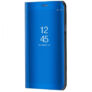 Kép 2/4 - Xiaomi Mi 9 Lite, Oldalra nyíló tok, hívás mutatóval, Smart View Cover, kék (utángyártott)