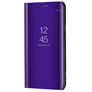 Kép 4/4 - Xiaomi Mi A3 Lite, Oldalra nyíló tok, hívás mutatóval, Smart View Cover, lila (utángyártott)