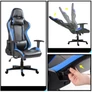 Kép 5/6 - Gamer szék PRO, kék