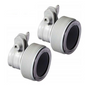 Kép 1/2 - INTEX hollanderes átalakító, 32mm medence csatlakozáshoz, szoritóanyával (29061), 2 db / csomag
