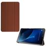 Kép 3/4 - Samsung Galaxy Tab A 10.1 (2016) SM-T580 / T585, mappa tok, Trifold, barna