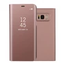 Kép 1/4 - Samsung Galaxy S8 SM-G950, Oldalra nyíló tok, hívás mutatóval, Smart View Cover, vörösarany (utángyártott)