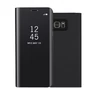Kép 1/4 - Samsung Galaxy S7 Edge SM-G935, Oldalra nyíló tok, hívás mutatóval, Smart View Cover, fekete (utángyártott)