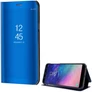 Kép 3/4 - Samsung Galaxy A6 Plus (2018) SM-A605F, Oldalra nyíló tok, hívás mutatóval, Smart View Cover, kék (utángyártott)