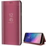 Kép 1/4 - Samsung Galaxy A6 Plus (2018) SM-A605F, Oldalra nyíló tok, hívás mutatóval, Smart View Cover, vörösarany (utángyártott)