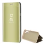 Kép 4/4 - Samsung Galaxy A20 / A30 SM-A205F / A305F, Oldalra nyíló tok, hívás mutatóval, Smart View Cover, arany (utángyártott)