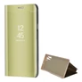 Kép 3/4 - Samsung Galaxy Note 10 / 10 5G SM-N970 / N971, Oldalra nyíló tok, hívás mutatóval, Smart View Cover, arany (utángyártott)