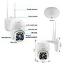 Kép 2/9 - 4DB Onvif Wifis Távolról Vezérelhető Vízálló Kamera P20