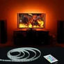 Kép 4/5 - Led szalag 5m színes rgb adapterrel távirányítóval