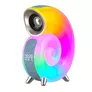 Kép 1/8 - conch-music-bluetooth-hangszoro-es-szines-led-lampa-ch23-369