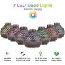 Kép 2/6 - hera-fa-hatasu-aroma-diffuzor-7-szinu-led-fennyel-sotetbarna