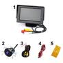 Kép 2/7 - Pillow 7 Hüvelykes TFT LCD Monitor Tolató Kamerával 