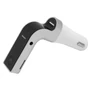 Kép 1/4 - carg7-bluetooth-fm-transmitter-usb-es-microsd-kartya-foglalattal-ezust