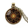 Kép 5/7 - Sri Yantra Medál Nyaklác