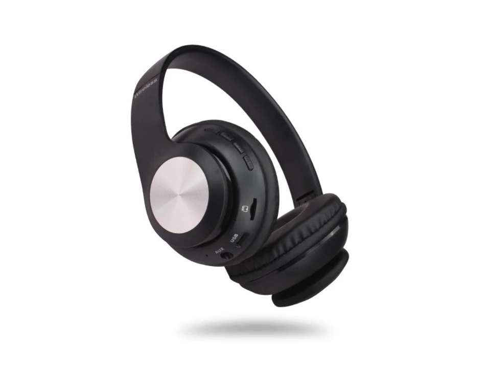 Bluetooth Vezeték Nélküli Fejhallgató Headset BT-66 Fekete