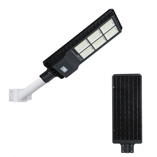 Napelemes Utcai LED Lámpa Ajándék Konzollal Távirányítóval 320W