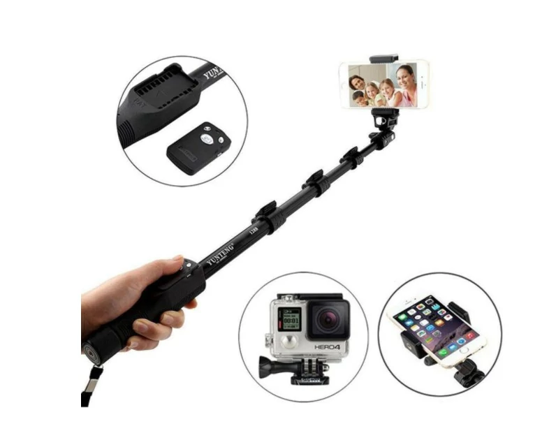 Selfie Holder bluetoothos szelfi bot exponáló gombbal