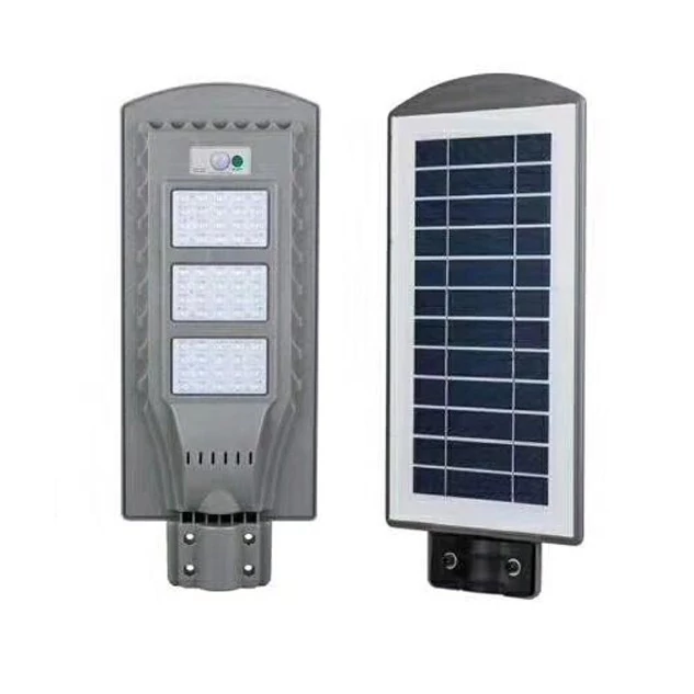 Utcai Napelemes 3-LED Paneles Lámpa Konzollal