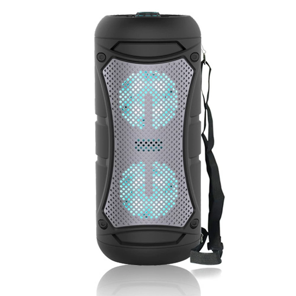 Super Bass Hordozható  Bluetooth hangszóró Ezüst 4219