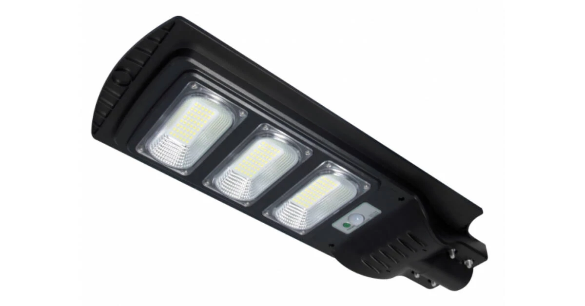 Napelemes Utcai LED Lámpa Távirányítóval B-120W