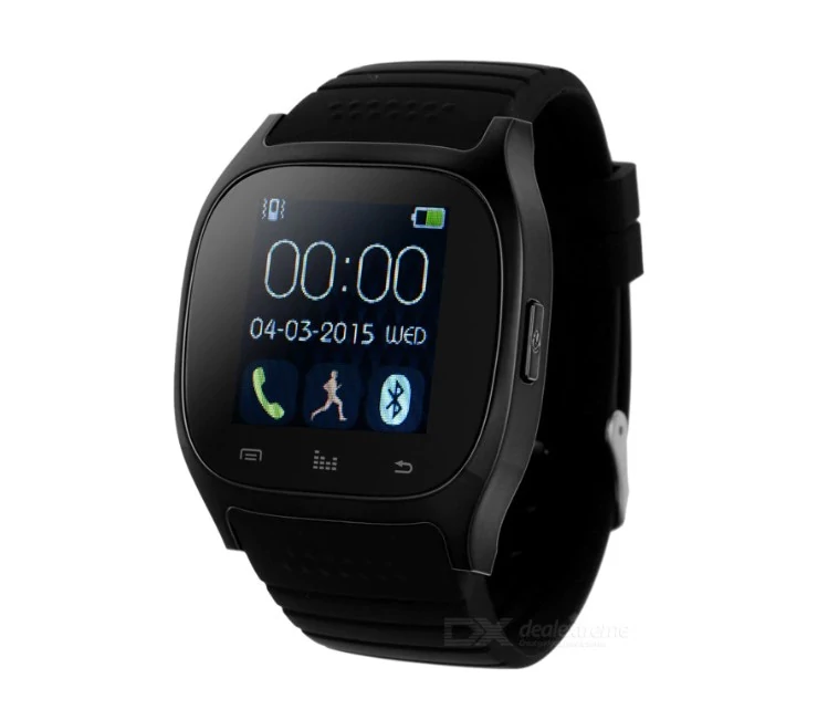 Okosóra Smart Watch M26 Magyar menüvel Fekete